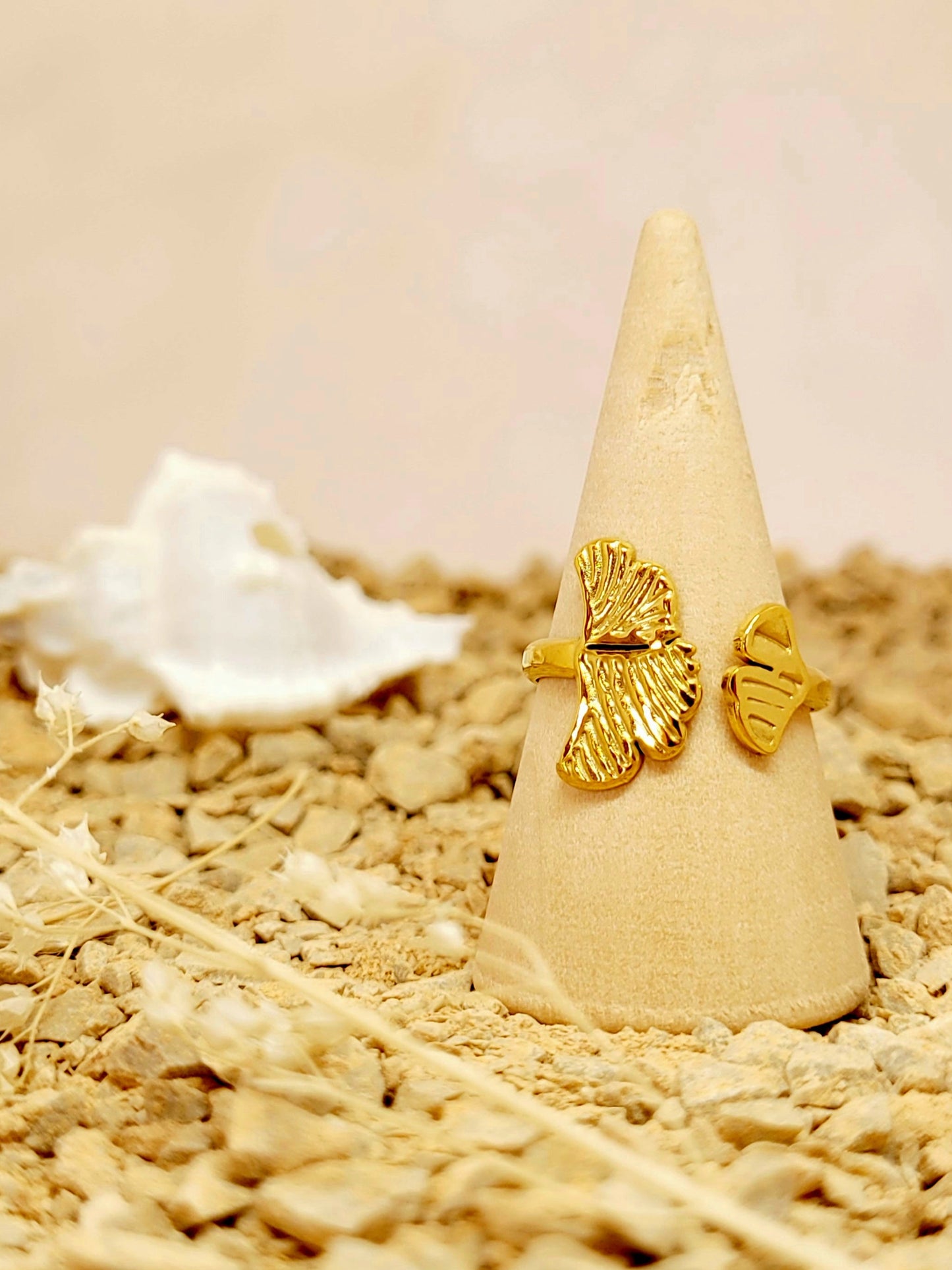 Bague GINKGO